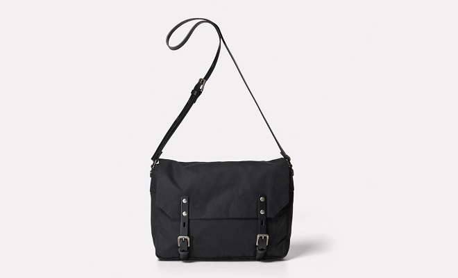 Ally Capellino Jeremy Small Waxed Cotton Satchel