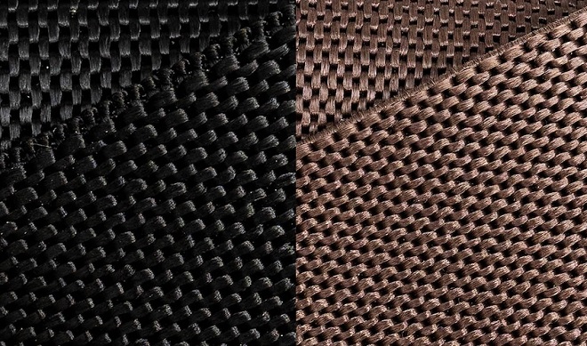 Natural rubber and polypropylene webbing