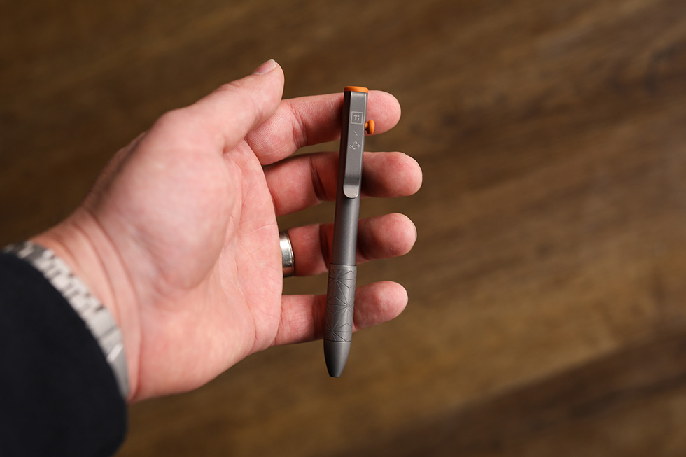 BIGiDESIGN x Carryology Bolt Action Pen and Mini Bolt Action Pen
