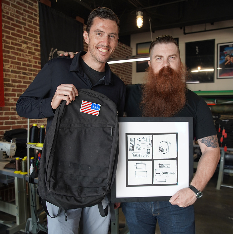 GORUCK Jason McCarthy and Taylor Welden