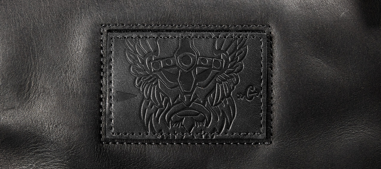 LEATHER PATCH OF VIKING