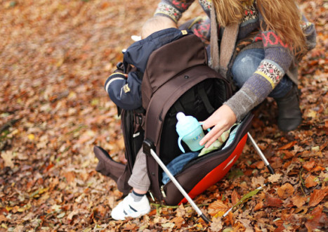 Urban baby carrier backpack